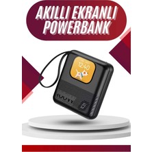 Hace Bazaar Akıllı Powerbank 10.000 Mah 4 Çıkışlı Taşınabilir Dijital Göstergeli
