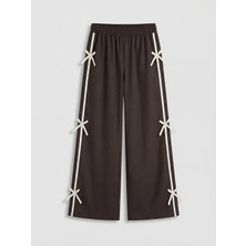Lc Waikiki Yeni Sezon Fiyonk Detaylı Kız Çocuk Poplin Pantolon