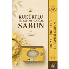 Devu Kükürt Özlü El Yapımı Doğal Sabun