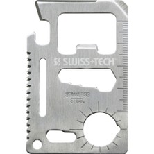 Swıss+Tech 15-In-1 Kredi Kartı Tipi Çok Amaçlı Multitool