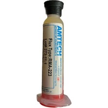 Amtech RMA-223 Profesyonel Krem Flux Lehim Pastası 10CC (Bga ve Smd Tamir Macunu)