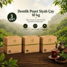 Mis Demlik Poşet 10 kg Siyah Çay 3'lü