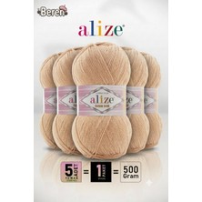 Alize Cotton Gold - 964 Ten Melanj - 5'li Paket - 100GR/330M - Pamuklu Hırka Yelek Amigurumi Ipi