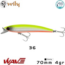 Wily Wave 70F 7cm 4gr No:36 Maket Balık