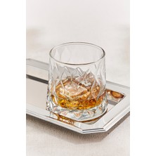 Paşabahçe 4'lü Leafy Viski Bardağı 440 Cc, Premium Bar