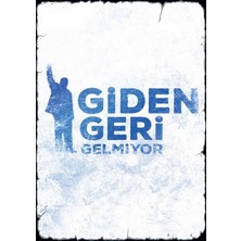 Lucena Giden Geri Gelmiyor Ahşap Mdf Tablo Duvar Dekoru Eskitme Ofis Oda Hediyelik Tablo