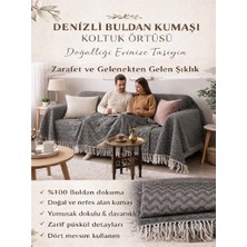 Özel Üretim Koltuk Örtüsü -%100 Buldan Kumaşı-Renk: Koyu Gri (Antrasit)