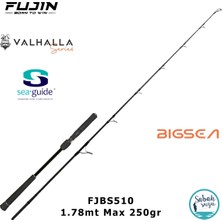 Fujin Valhalla Bigsea FJBS510 1.78MT 250GR (S2P) Jigging Kamış