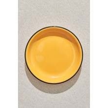 Paşabahçe Electrum Seramik Mini Tabak Sarı, Sofra Aksesuarı, 1 Adet