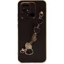 MiraLive Xiaomi Redmi 10C Kılıf Esila Silikon - Siyah