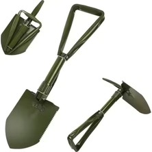 Forestia Profesyonel Sağlam Kamp Küreği - Portatif Kürek - Katlanır Kürek ( Açık Halde 59 cm )