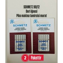 Schmetz Leather Deri Iğnesi 80/12 2 Pakettir