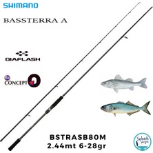 Shimano Bassterra A 80M Seabass 2.44MT 6-28GR (2p) Spin Kamış