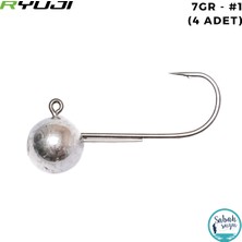 Ryuji Zoom Jighead 7gr #1 (4 Adet)