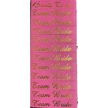 Vipfoni Bride To Be Bileklik - Team Bride Bileklik  Nedime Bilekliği, Bekarlığa Veda Partisi Bilekliği 10 Adet