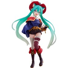 Dek Taito Hatsune Miku Wonderland Çizmeli Kedi (Puss In Boots) Pvc Anime Figürü 19 cm