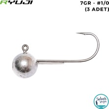 Ryuji Zoom Jighead 7gr #1/0 (3 Adet)