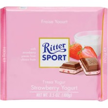 Ritter Sport Çikolata Çilekli Yoğurtlu 100 G