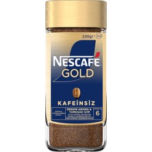Nescafe Gold Kafeinsiz Kahve 100 G (2'li Paket)