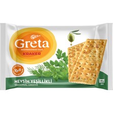 Greta Mevsim Yeşilliği Çeşnili Kraker 4'lü 120 G (5'li Paket)
