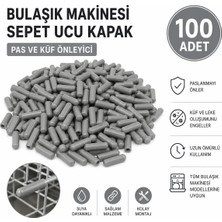 Öz Beyaz Eşya Indesıt Bulaşık Makinesi Sepet Koruma Çubuğu Gri Renk (100 Adet)