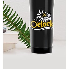 Bg Store Coffee Tasarımlı Çelik Termos Bardak
