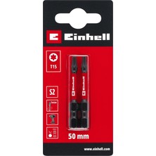 Orijinal  Darbeli Bit Seti, 2 Parça, 50 Mm, T15 (S2 Çelik, Torsiyon Bölgesi, Verimli Güç Aktarımı, Kırmızı Renk Halkası, E 6.3 Sap) - 49131230