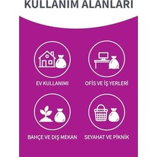 Natura Büzgülü Çöp Torbası Orta Boy 15’li
