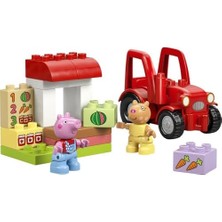 Bg Store Traktör ve Pazar 10468-2 Yaş ve Üzeri Çocuklar Için Midilli Pedro ve  Figürleri Içeren Eğitici Oyuncak Yapım Seti, Çocuklar Için Yaratıcı Hediye Fikri (18 Parça)