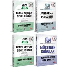 Data Yayınları 2026-2027 Jsps Jandarma ve Sahil Güvenlik Personeli Sınavına Hazırlık Tam Kapsamlı Set