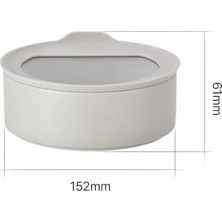 One Seramik Saklama Kabı 700ML Gri