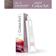 Profesyonel Tüp Saç Boyası 60 ml Ul-V Ultra Sarı Viyole