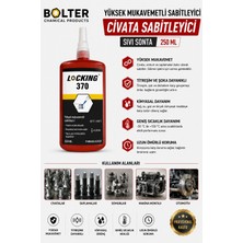 BOLTER CHEMİCAL PRODUCTS Lockıng 343 Orta Kuvvet Civata Sabitleyici -250 ml