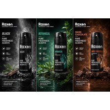 Raxen Erkek Deodorant Spreyi - Serisi - 150ML - Etkili Ter Kokusu Önleyici - Alüminyumsuz ve Leke Bırakmayan Formül - Gün Boyu Ferahlık Veren Erkek Vücut Spreyi