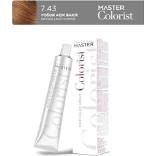Professional Tüp Saç Boyası Boya 60 ml 7.43 Yoğun Parlak Bakır
