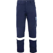 My Form Palmira Plus Harman Kumaş Pantolon-Lacıvert Grı