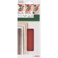 Peri Store Titreşimli Zımpara Kağıdı 10'lu, 93 x 230 mm 180 Kum 8 Delik