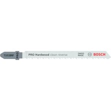 Peri Store Professional 25 x Stichsägeblatt T 101 Brf Clean For Hard Wood (Für Hartes Holz, Gerader Schnitt, Zubehör Stichsäge)