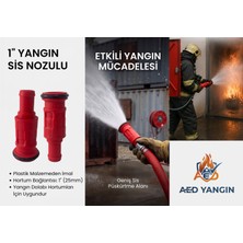 AED Yangın Plastik Sis Nozulu 1"