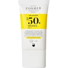 Cosmed Çok Hassas Ciltler IÇIN%100 Mineral Filtreli SPF50+ Yüz Güneş Kremi - Mineral SPF50+ - 40 ml