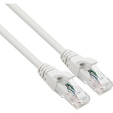 Vcom NP612B-25.0 Cat6 25.0mt Gri Utp Patch Kablo