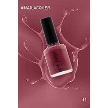 Gül Kurusu Oje 11 - Yüksek Pigmentli Uzun Süreli Kalıcılık Hızlı Kuruma - Nail Lacquer 11