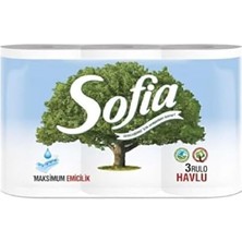Sofia Havlu Kağıt 4 Kat 3 Rulo