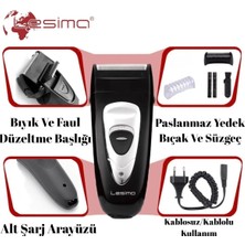 Premini Gentleman Serisi Sakal ve Yanak Tıraş Makinesi, Pürüzsüz Sonuç