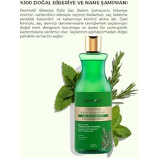 Yüzde Yüz Doğal Saç Güçlendirici Biberiye Şampuan 400 ml
