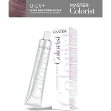 Professional Tüp Saç Boyası Boya 60 ml Ul-V+ Ultra Sarı Yoğun Viyole