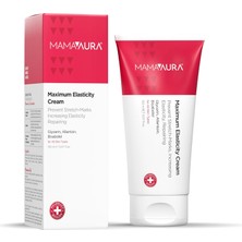 Maximum Elasticity Cream, Çatlak Karşıtı, Cilt Elastikiyetini Destekleyen ve Kaşıntı Hissini Yatıştırmaya Yardımcı Vücut Kremi, 150 ml