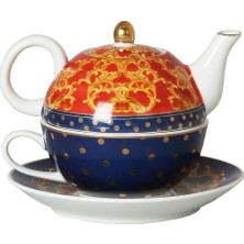 Art Clarissa Tek Kişilik Demlik & Fincan Set