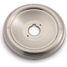 Moen 97491BN Escutcheon For Monticello Posi-Temp Single Handle Tub And Shower Faucets, Brushed Nickel