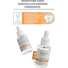 The Purest Solutions Aydınlatıcı ve Cilt Tonu Eşitleyici C Vitamini Cilt Serumu, Seyahat Boy 8 ml